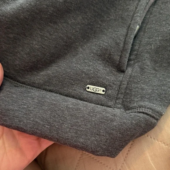 UGG Charcoal Zip-Up Hoodie - Picture 3 of 15